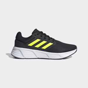 Giày adidas Galaxy 6 Nam - Đen Xanh Neon