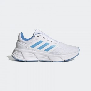 Giày adidas Galaxy 6 Nữ - Trắng Xanh