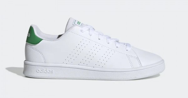 Giày adidas Advancourt Nữ - Trắng Xanh Lá