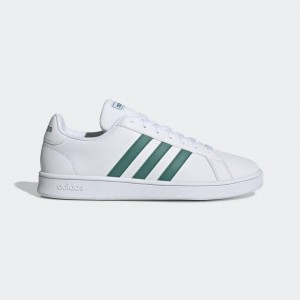 Giày adidas Grand Court Base Nam Nữ - Trắng Xanh