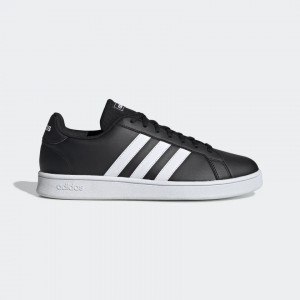 Giày adidas Grand Court Base Nam - Đen Trắng