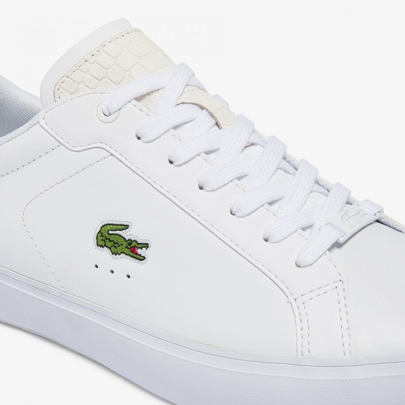 Giày Lacoste PowerCourt 1121 Nam - Trắng