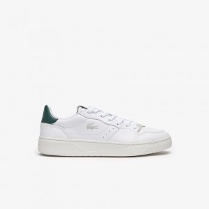 Giày Lacoste Court-Lisse 222 Leather Nam - Trắng Xanh
