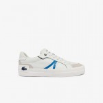 Giày Lacoste L004 722 Nam - Trắng Xanh