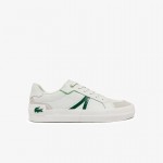 Giày Lacoste L004 722 Nam - Trắng Xanh Lá