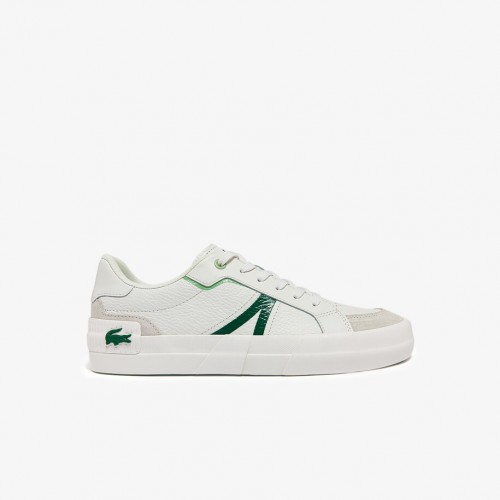 Giày Lacoste L004 722 Nam - Trắng Xanh Lá