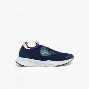 Giày Lacoste Run Spin Knit Nam - Xanh Navy