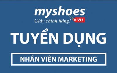 Myshoes.vn tuyển dụng nhân viên marketing