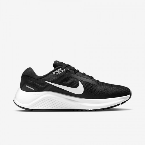 Giày Nike Air Zoom Structure 24 Nữ - Đen Trắng