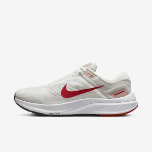 Giày Nike Air Zoom Structure 24 Nữ - Trắng Đỏ
