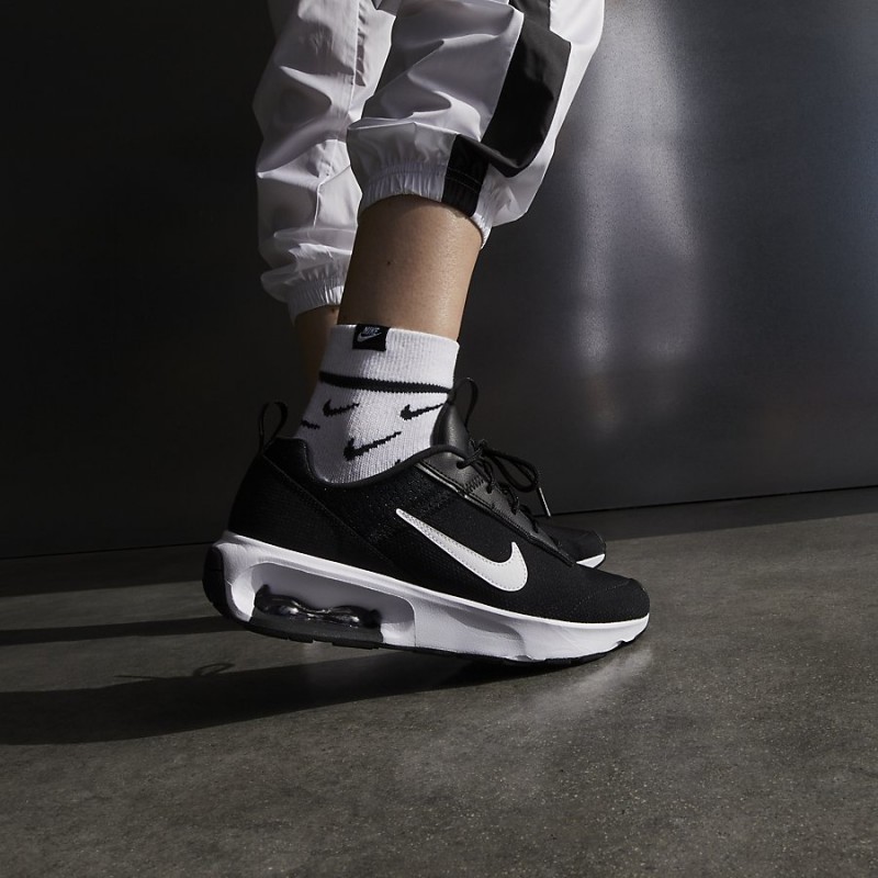 Giày Nike Air Max INTRLK Lite Nữ - Đen Trắng
