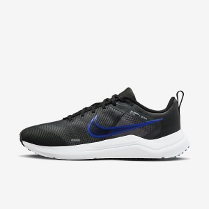 Giày Nike Downshifter 12 Nam - Đen Xanh