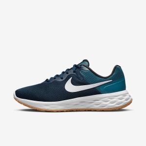 Giày Nike Revolution 6 Next Nature Nam - Xanh Trắng