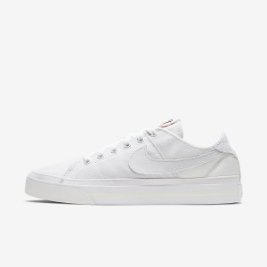 Giày Nike Court Legacy Canvas Nữ - Trắng
