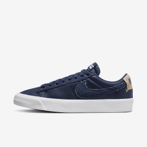 Giày Nike SB Zoom Blazer Low GT Nam - Xanh Navy