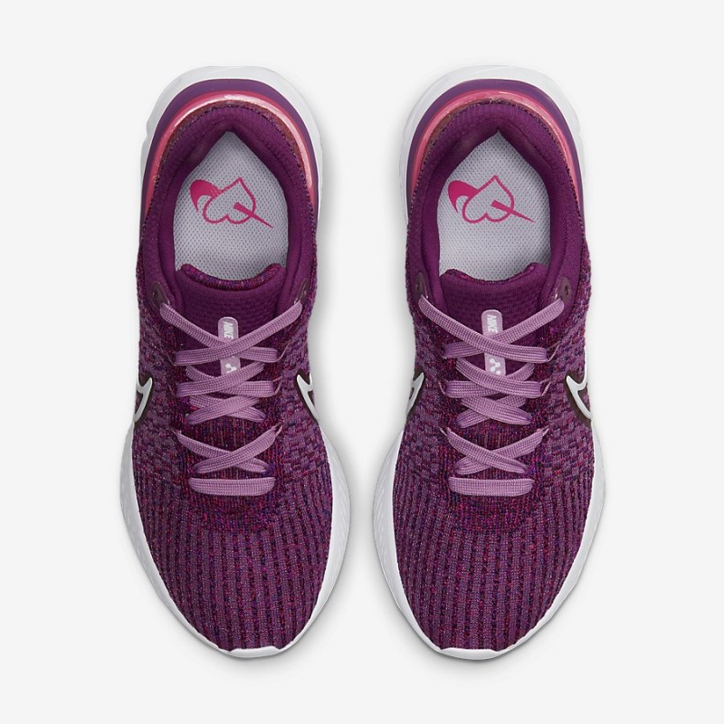 Giày Nike React Infinity Run Flyknit 3 Nữ - Tím