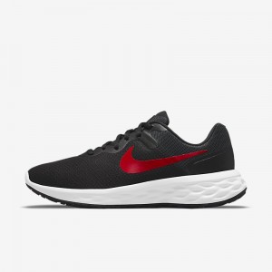 Giày Nike Revolution 6 Next Nature Nam - Đen Đỏ