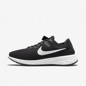 Giày Nike Revolution 6 Next Nature FlyEase Nam - Đen Trắng