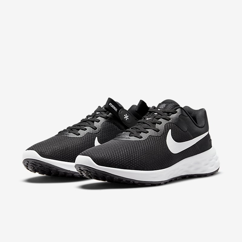 Giày Nike Revolution 6 Next Nature FlyEase Nam - Đen Trắng Giày Nike Revolution 6 Next Nature FlyEase Nam - Đen Trắng