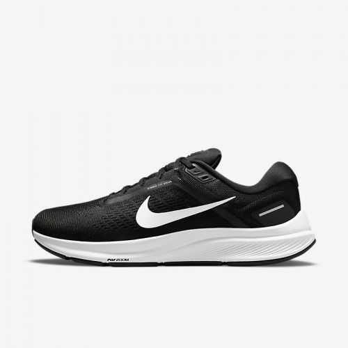 Giày Nike Air Zoom Structure 24 Nam - Đen Trắng