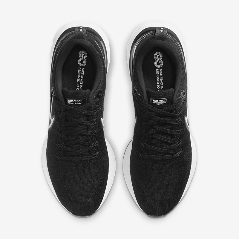 Giày Nike React Infinity Run Flyknit 2 Nam - Đen