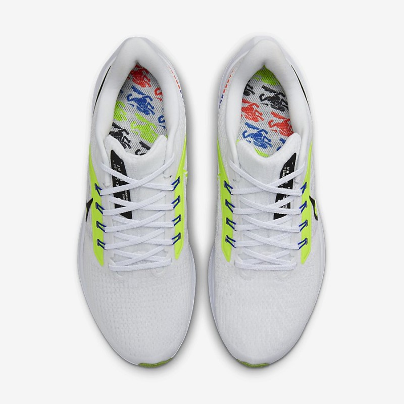 Giày Nike Air Zoom Pegasus 39 Premium Nam - Trắng Xanh