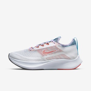Giày Nike Zoom Fly 4 Nữ - Trắng Cam