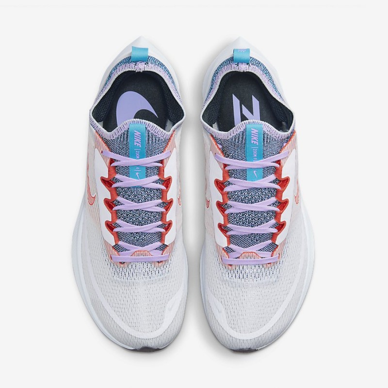 Giày Nike Zoom Fly 4 Nữ - Trắng Cam