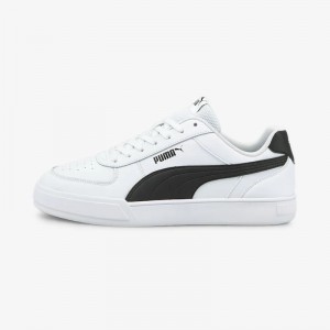 Giày Puma Caven Nam - Trắng Đen