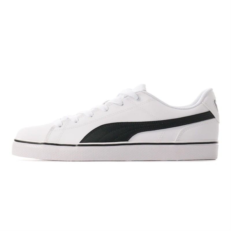 Giày Puma Court Point Vulc V2 Nam - Trắng Đen Giày Puma Court Point Vulc V2 Nam - Trắng Đen