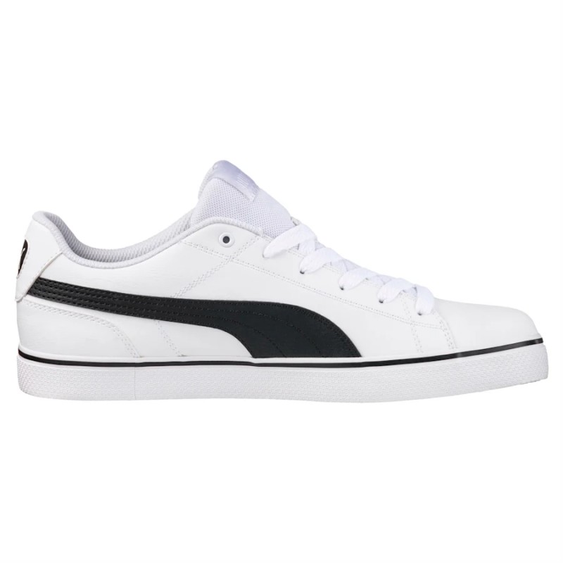 Giày Puma Court Point Vulc V2 Nam - Trắng Đen Giày Puma Court Point Vulc V2 Nam - Trắng Đen