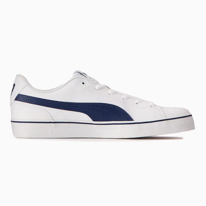 Giày Puma Court Point Vulc V2 Nam - Trắng Navy Giày Puma Court Point Vulc V2 Nam - Trắng Navy