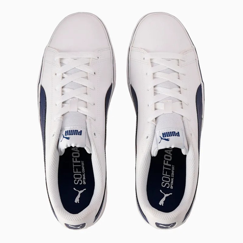 Giày Puma Court Point Vulc V2 Nam - Trắng Navy Giày Puma Court Point Vulc V2 Nam - Trắng Navy