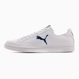 Giày Puma Smash Cat L Nam Nữ - Trắng Navy