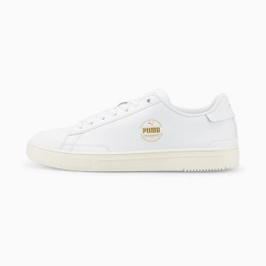 Giày Puma Serve Pro 1948 Team Gold Nam - Trắng
