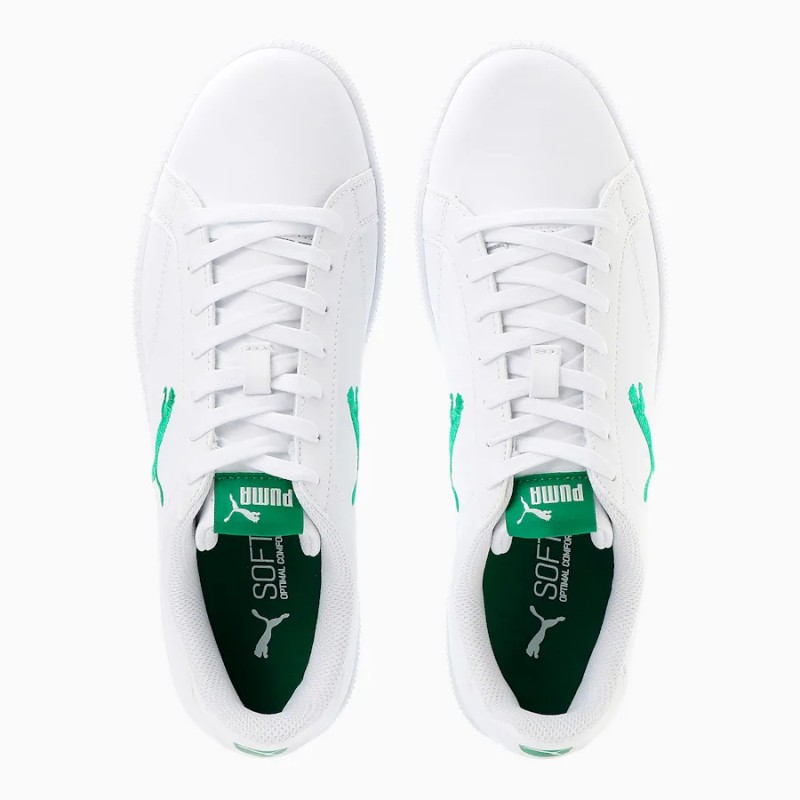 Giày Puma Smash Cat L Nam - Trắng Xanh lá