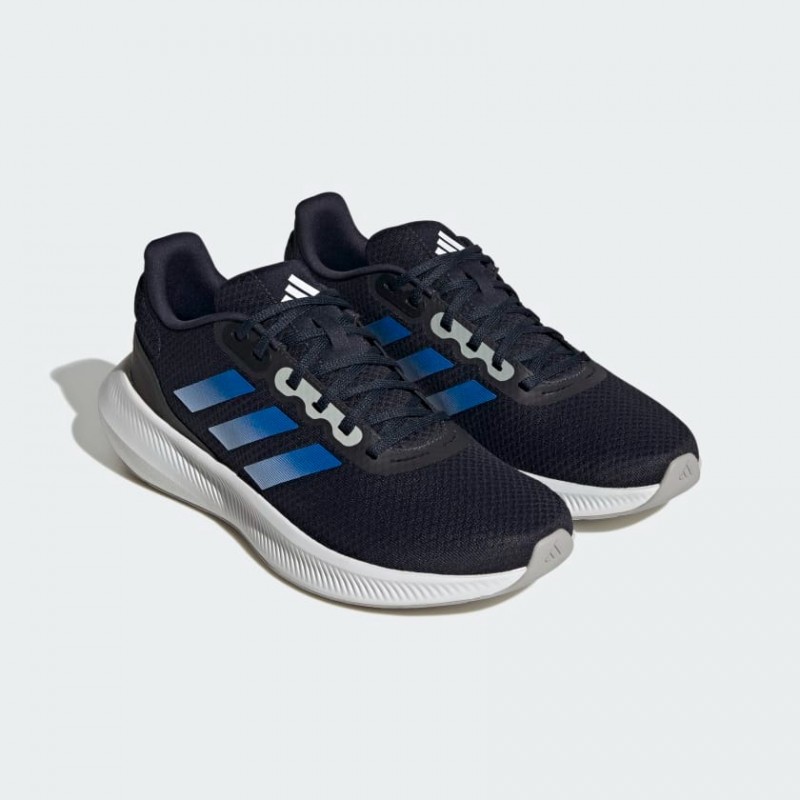Giày Adidas RunFalcon 3.0 Nam - Đen Xanh