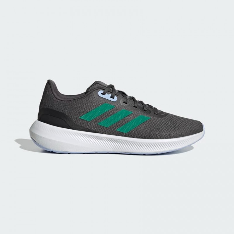 Giày Adidas RunFalcon 3.0 Nam - Xám Đen Xanh