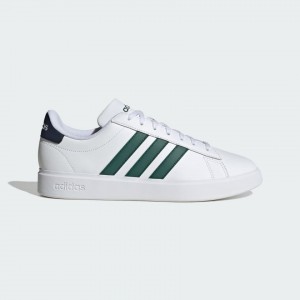 Giày adidas Grand Court Base 2.0 Nam - Trắng Xanh Lá