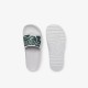 Dép Lacoste Croco 2.0 Synthetic Slides Nam - Trắng