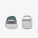 Dép Lacoste Croco 2.0 Synthetic Slides Nam - Trắng