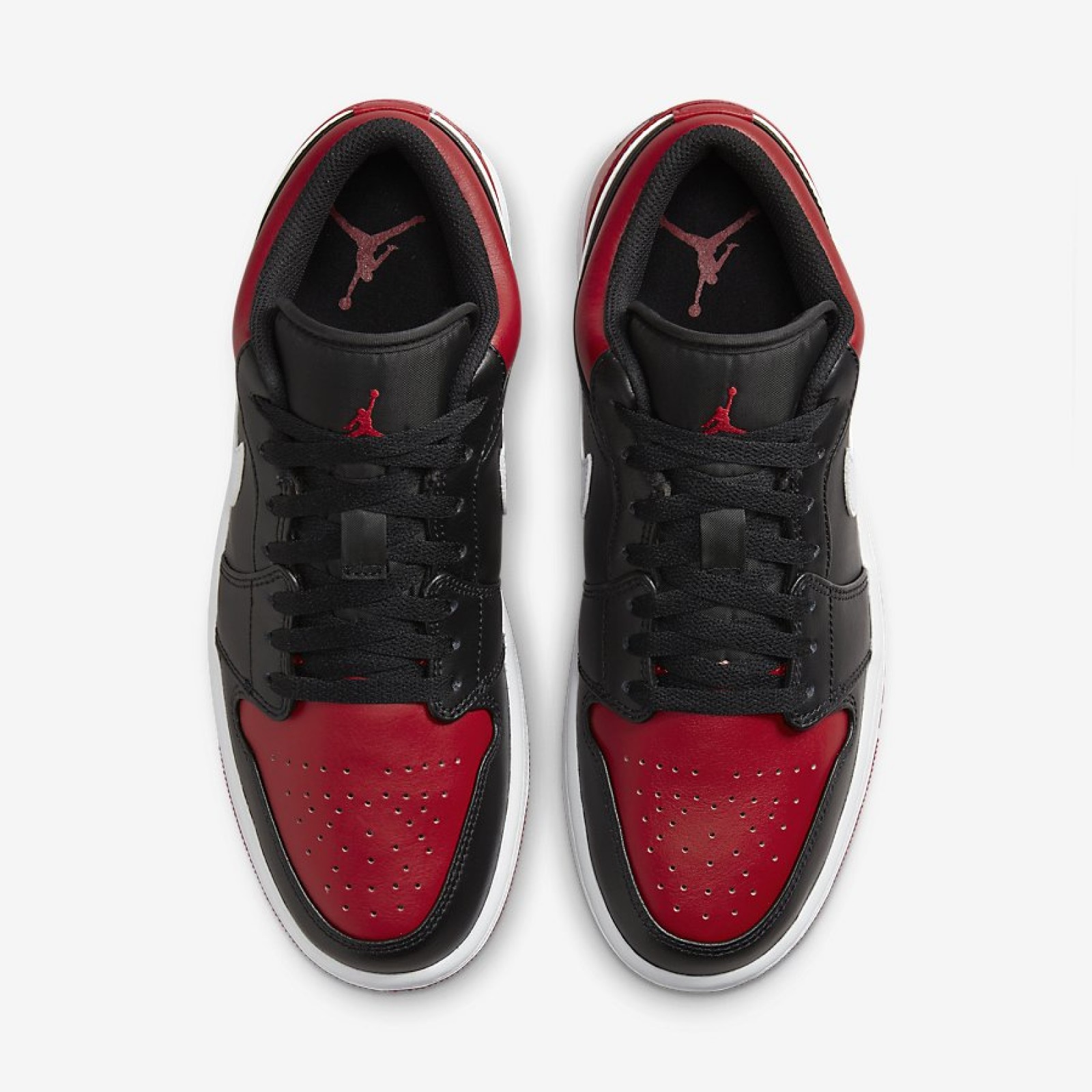 Jordan Den Giày Nike Air Jordan 1 Low Nam - Đen Đỏ Chính Hãng | Myshoes.vn