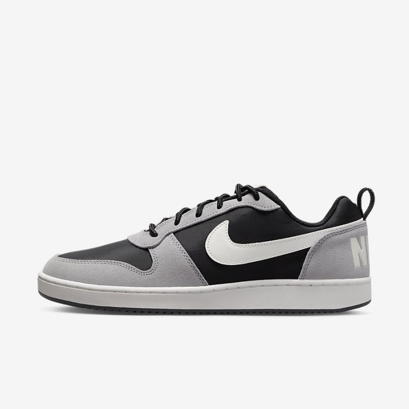 Giày Nike Court Borough Low Premium Nam - Xám Đen Giày Nike Court Borough Low Premium Nam - Xám Đen