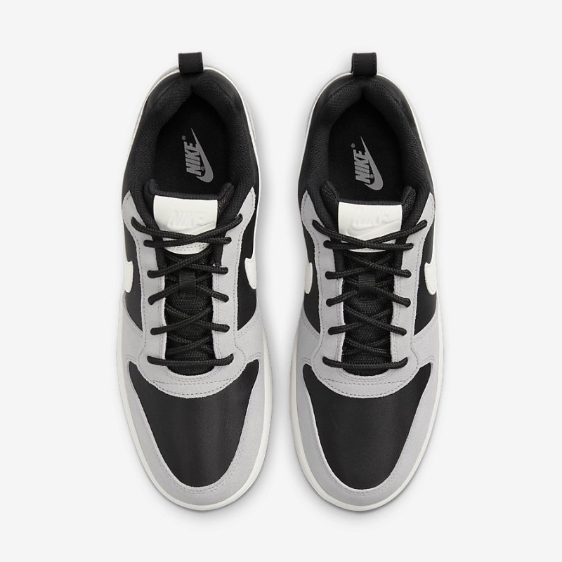 Giày Nike Court Borough Low Premium Nam - Xám Đen Giày Nike Court Borough Low Premium Nam - Xám Đen