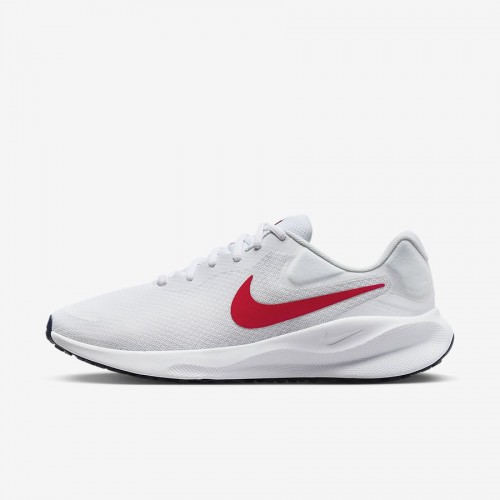 Giày Nike Revolution 7 Nam - Trắng Đỏ