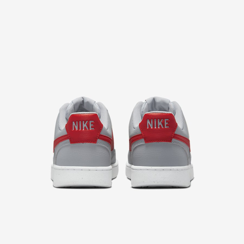 Giày Nike Court Vision Low Nam - Xám Đỏ