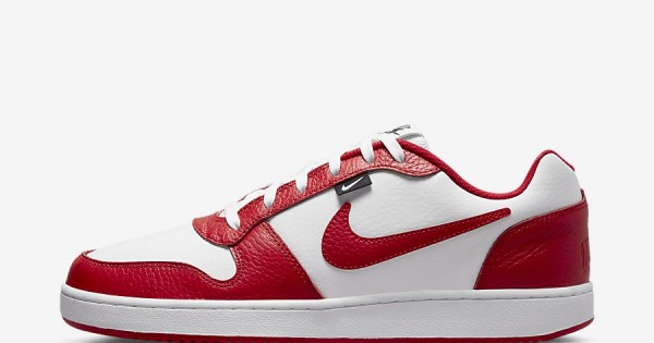 Giày Nike Ebernon Low Premium Nam - Trắng Đỏ Chính Hãng | Myshoes.vn
