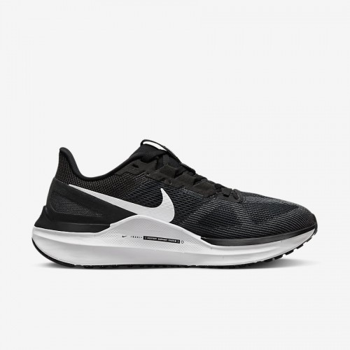 Giày Nike Air Zoom Structure 25 Nữ - Đen Trắng