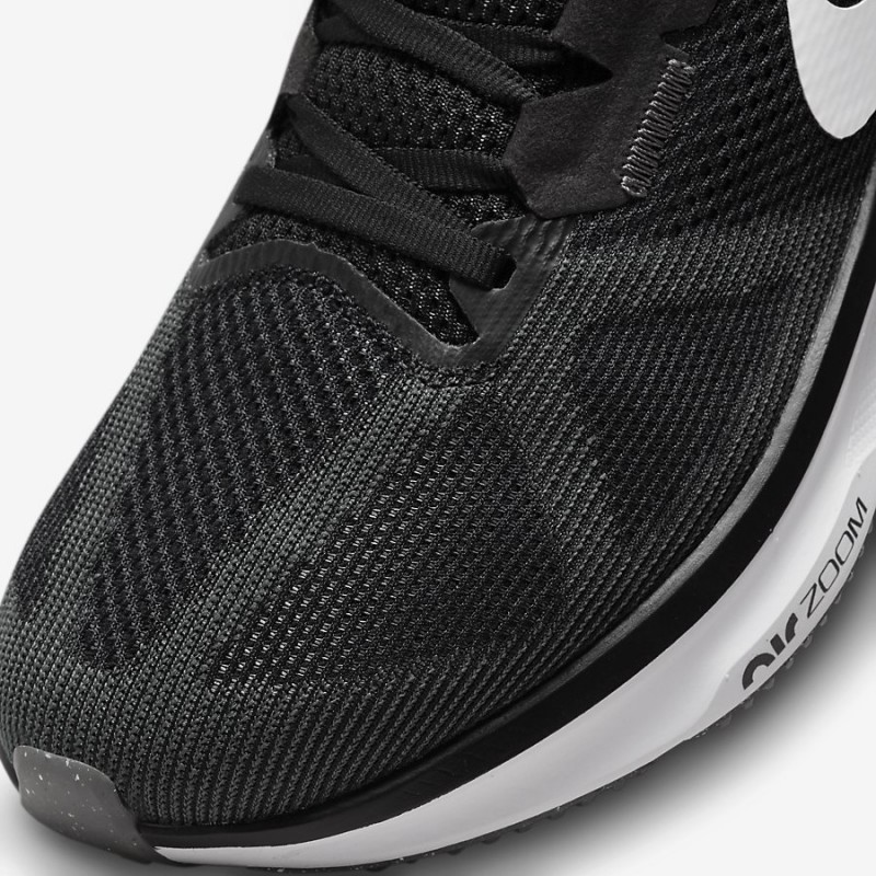 Giày Nike Air Zoom Structure 25 Nam - Đen Trắng