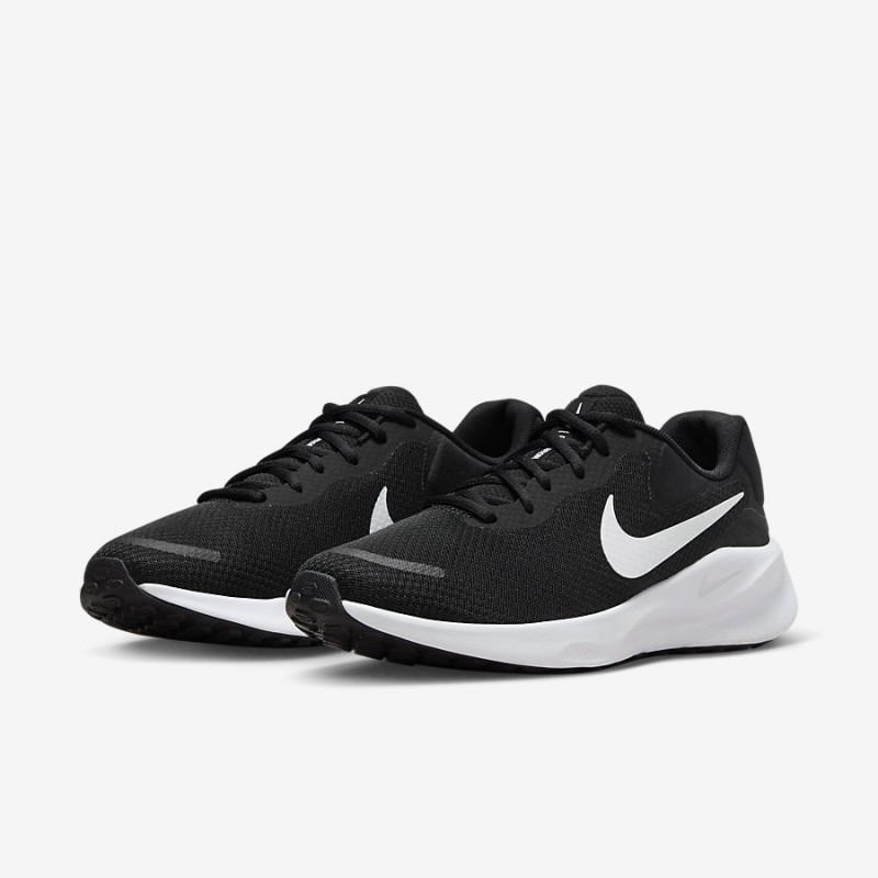 Giày Nike Revolution 7 Nam - Đen Trắng